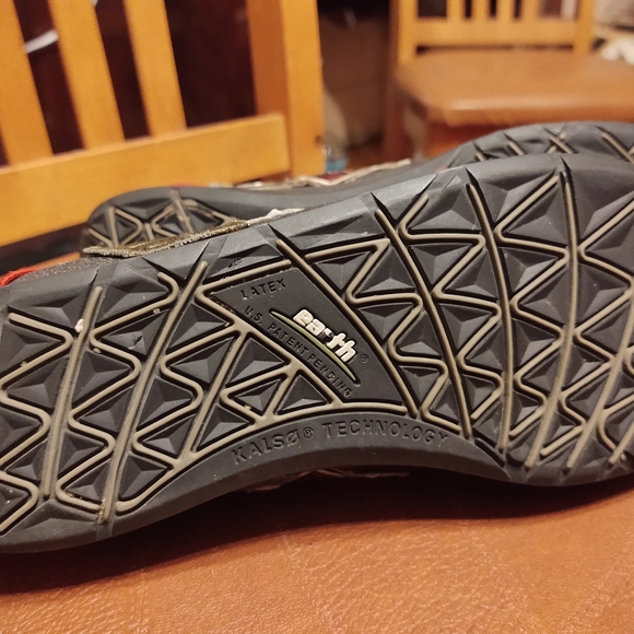 Earth Kalso Negative Heel Patchwork Women's Shoes - Picture 7 of 8